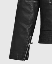 Fast and Furious 6 Gal Gadot Black Leather Jacket