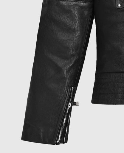 Fast and Furious 6 Gal Gadot Black Leather Jacket