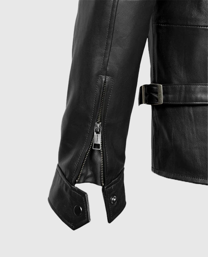 Vin Diesel Fast And Furious 6 Black Leather Jacket