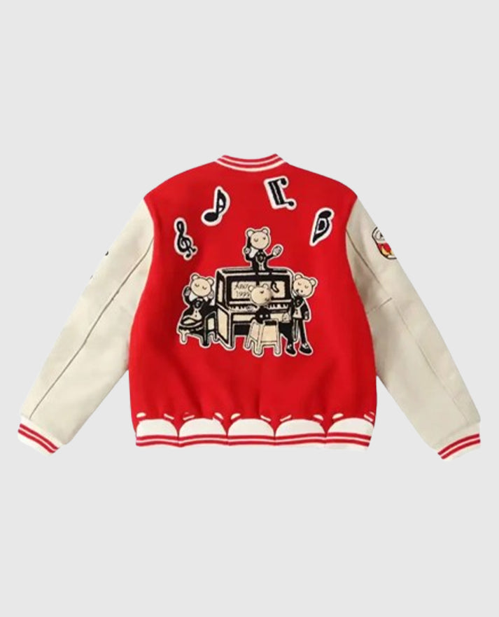 ABCD Jose Wong A Boy Cant Dress red Varsity Jacket