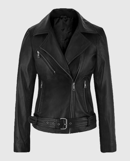 Adele Exarchopoulos Leather Jacket