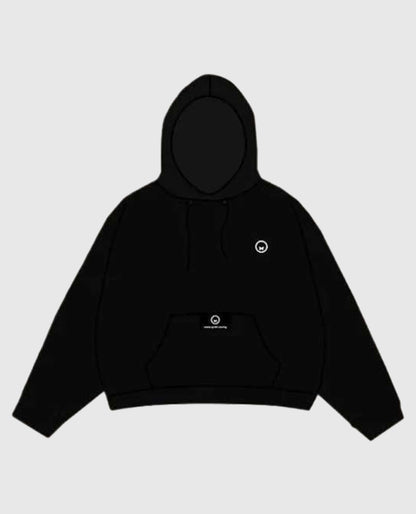 Come Get Me Black Black Pullover Hoodie