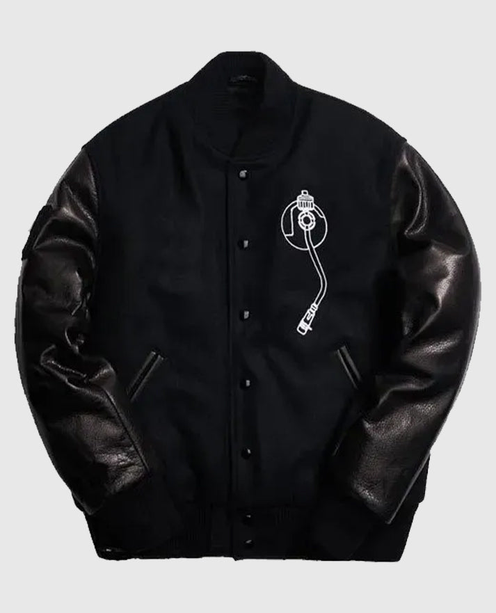 Def Jam Black Varsity Jacket