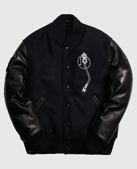 Def Jam Black Varsity Jacket