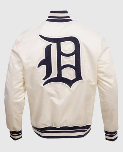 Detroit Tigers Retro Classic Rib Varsity Jacket