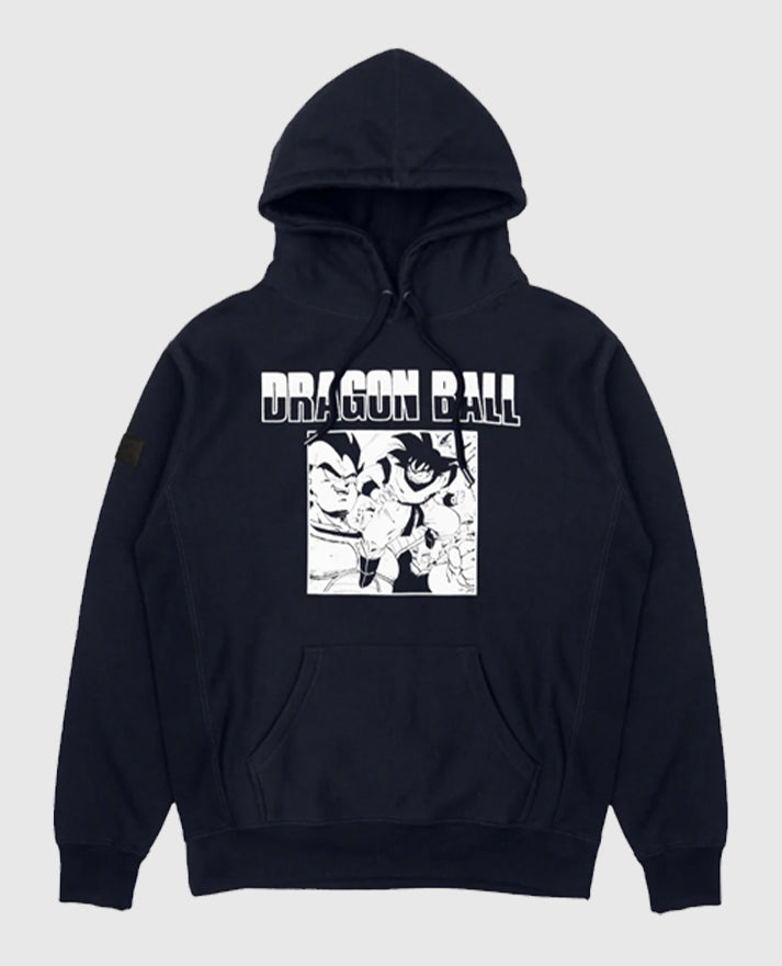 Dragon Ball Saiyan Arc Goku vs Vegeta Black Hoodie