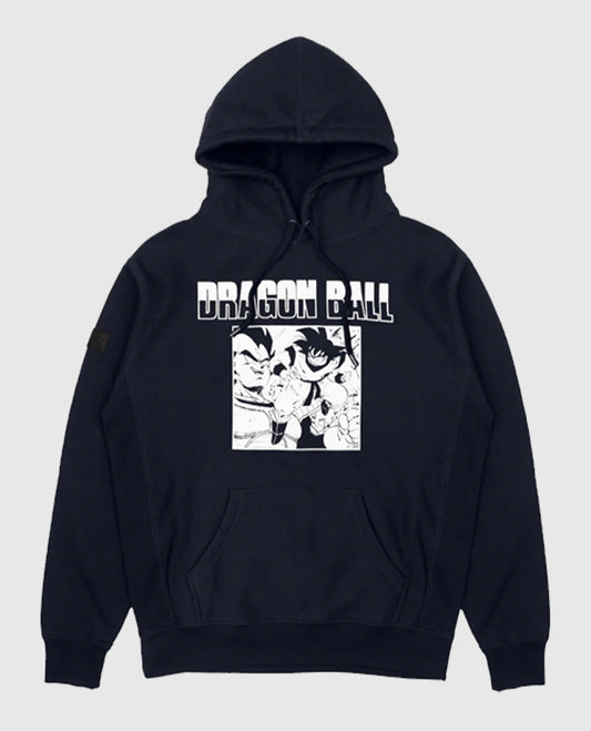 Dragon Ball Saiyan Arc Goku vs Vegeta Black Hoodie