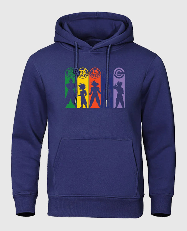 Dragon Ball Z Amazing Characters Hoodies