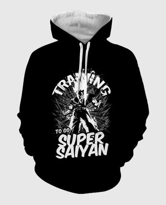 Dragon Ball Z Goku Training To Go Super Saiyan Hoodie