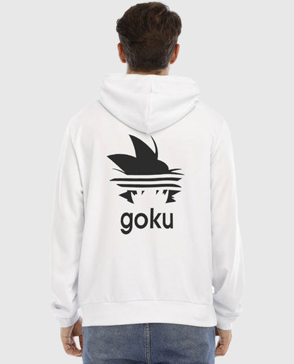 Dragon Ball Z Just Saiyan White Hoodie