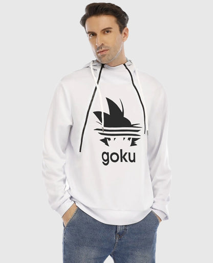 Dragon Ball Z Just Saiyan White Pullover Hoodie