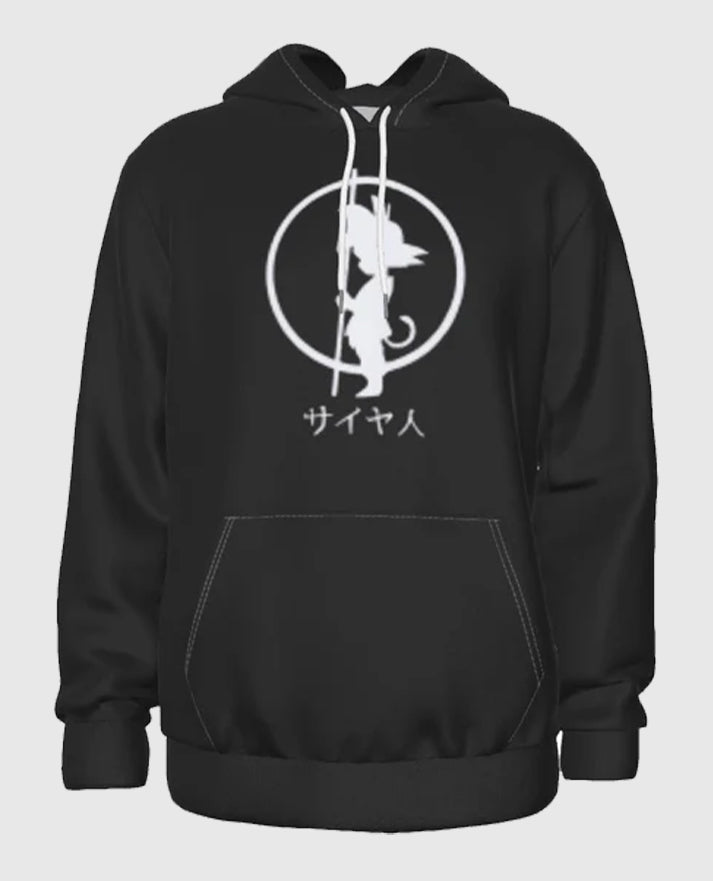 Dragon Ball Z White Shadow Kid Goku Hoodie