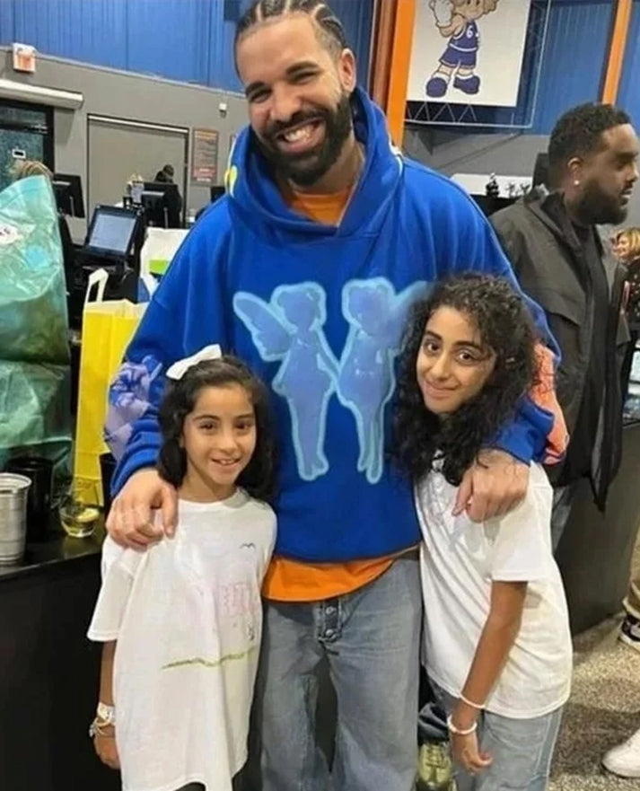 Drake Blue Pullover Hoodie