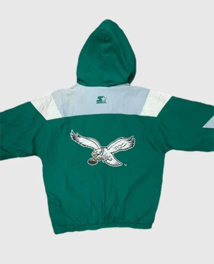 Eagles 90s Green Starter Jacket