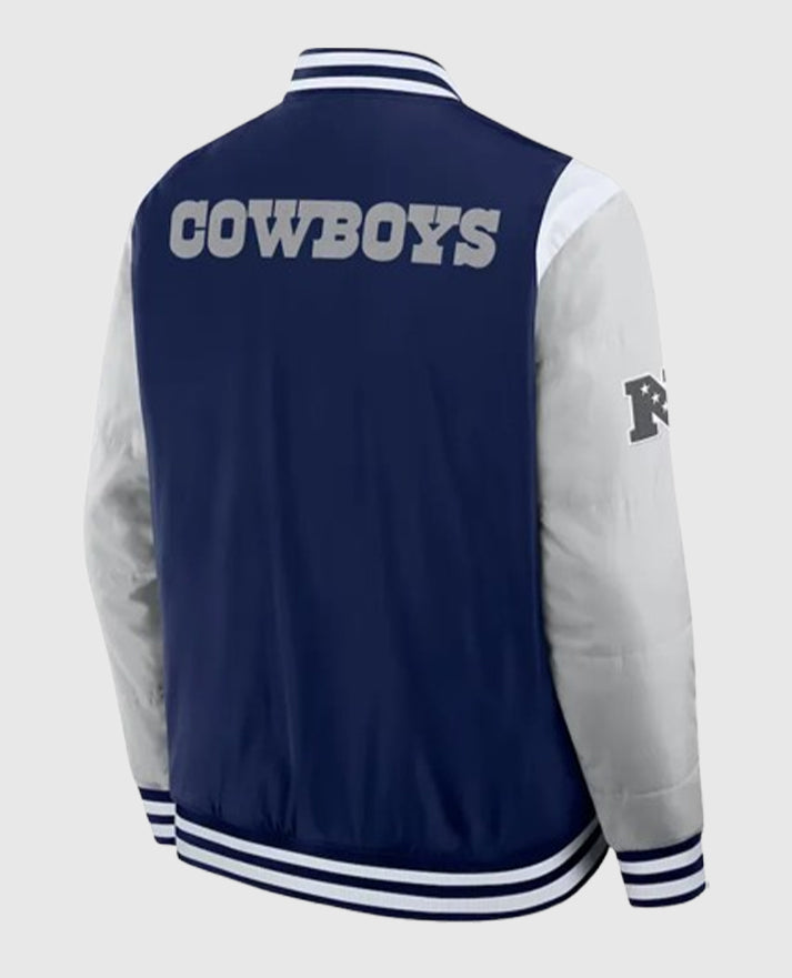 Elements Elite Dallas Cowboys Navy Blue Jacket
