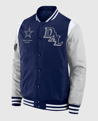 Elements Elite Dallas Cowboys Navy Jacket