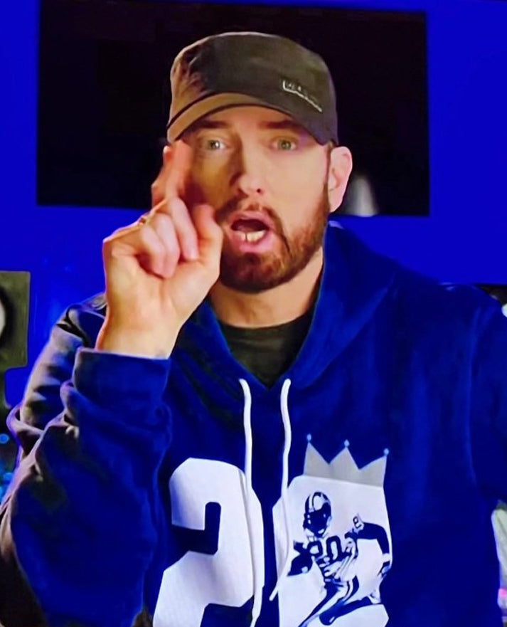 Eminem Barry Sanders Hoodie