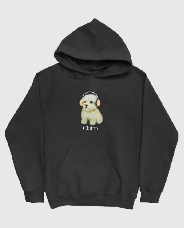Essentials Black Pullover Hoodie