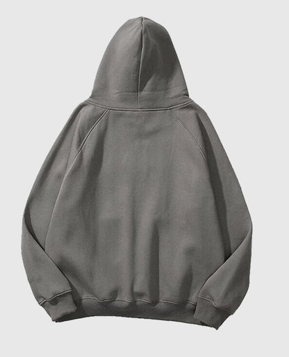 Essentials Gray Pullover Fleece Hoodie