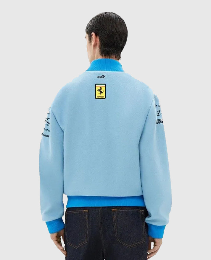 Ferrari Miami Grand Prix Blue jacket