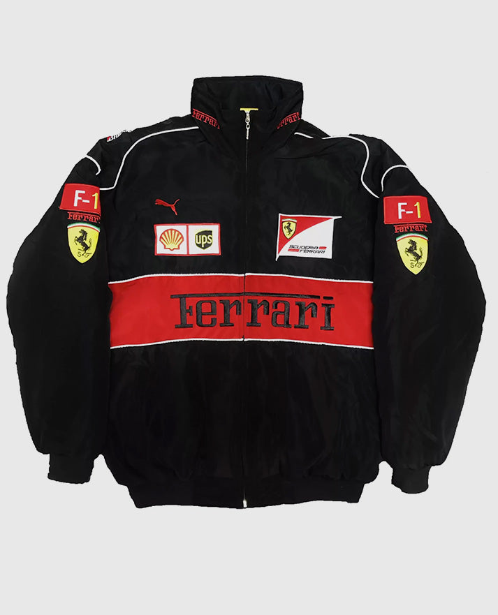 Ferrari Vintage F1 Black Jacket