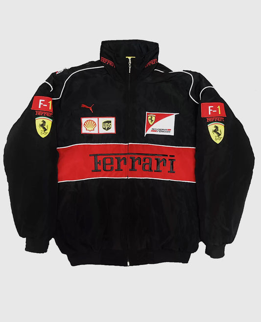 Ferrari Vintage F1 Black Jacket