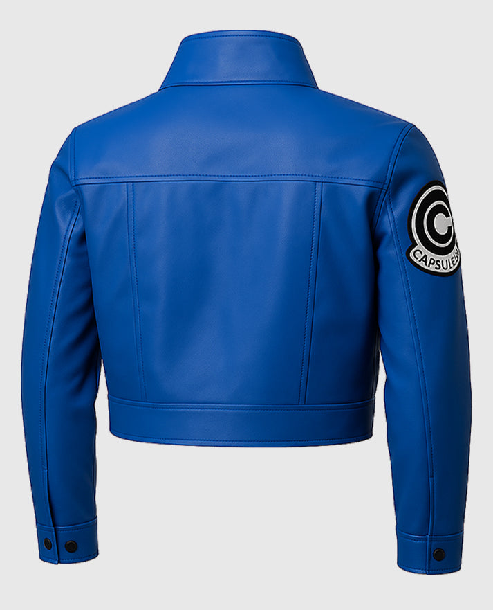Future Trunks Capsule Blue Corpped Jacket