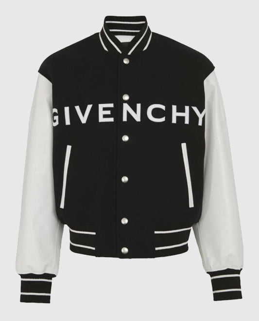 GIVENCHY Black Varsity Jacket