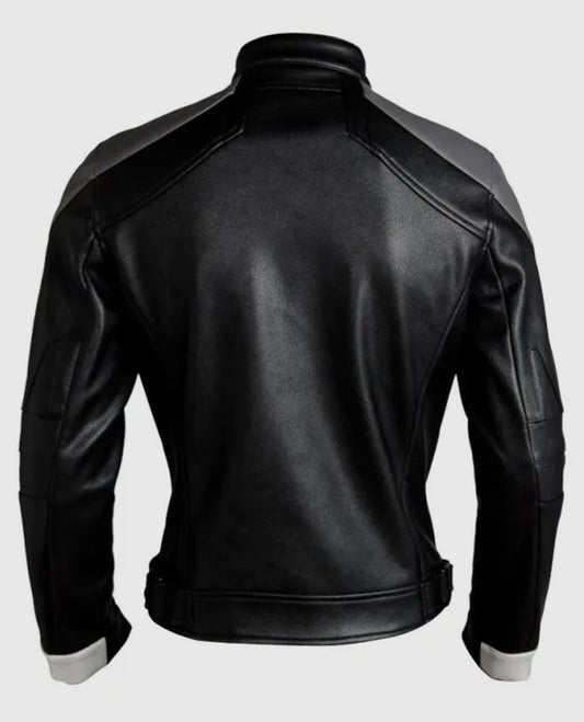 Gabriel Luna Agents of Shield Black Leather Jacket
