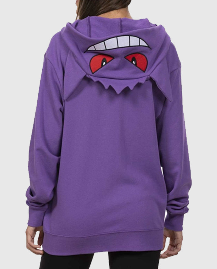Gengar Themed French Terry Hoodie