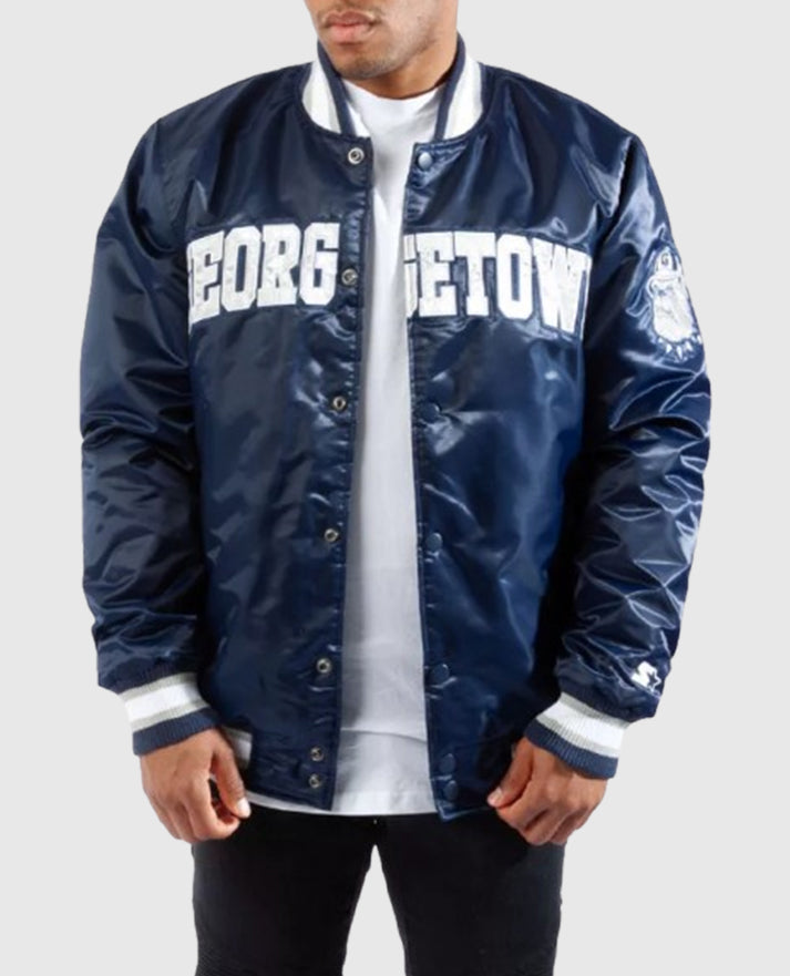 Georgetown Starter Blue Jacket