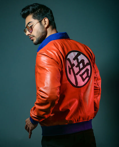 Goku Dragon Ball Z Leather Jacket