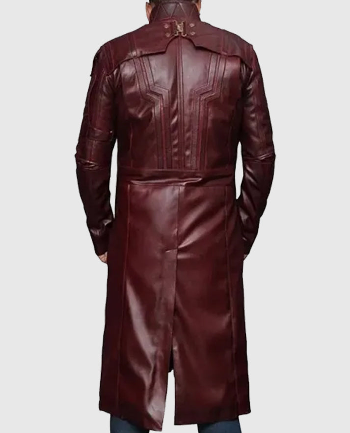 Guardians Of Galaxy 2 Peter Quill Long Trench Coat