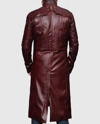Guardians Of Galaxy 2 Peter Quill Long Trench Coat