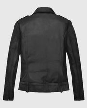 Hailey Baldwin Bieber Black Leather Jacket