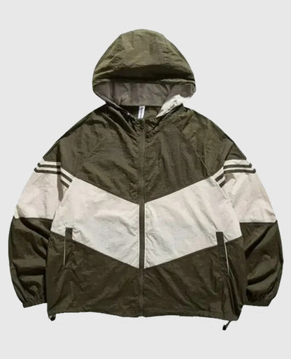 Hydro Sprint Green and Brown Jacket