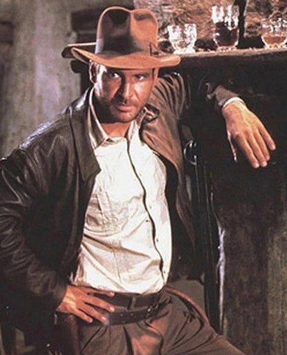 Indiana Jones Vintage Brown Jacket
