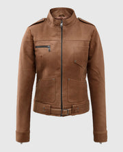 Jennifer Morrison Once Upon A Time Suede Leather Jacket