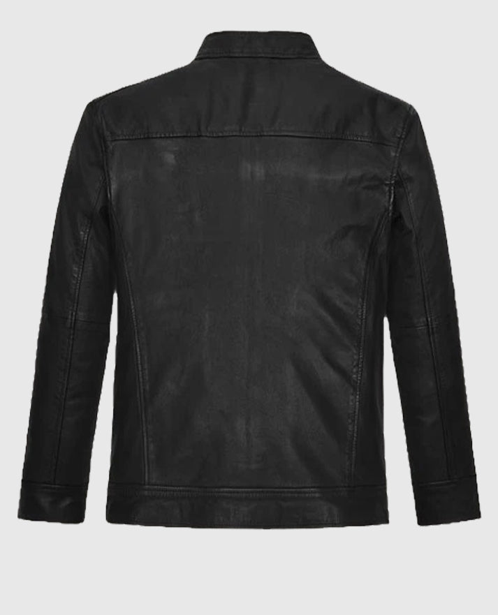 Jesse Lee Soffer Chicago P.D. Black Leather Jacket