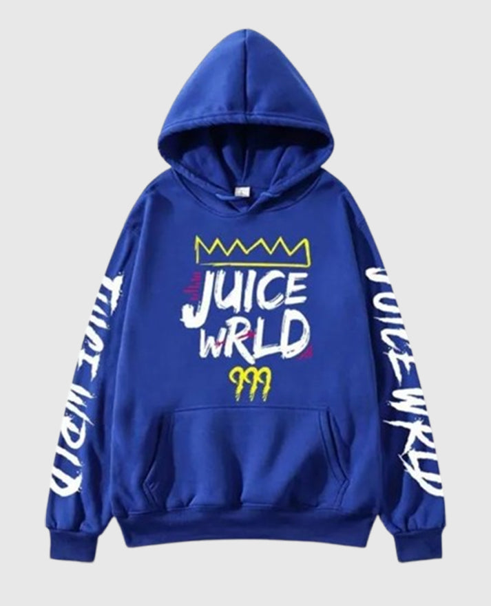 Juice WRLD 999 Blue Hoodie