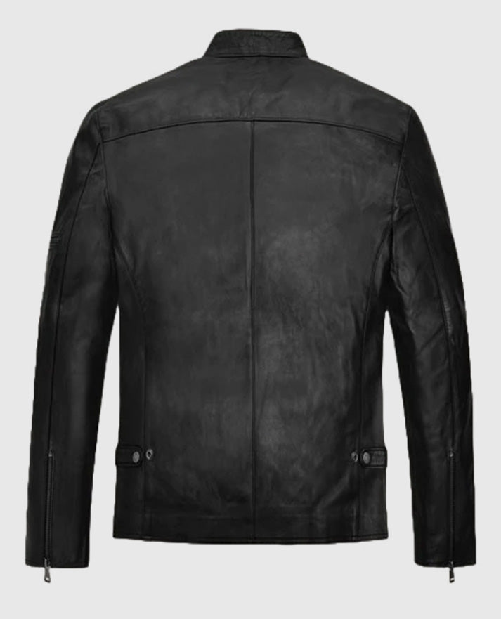 Justin Timberlake Guys Choice Awards Black Leather Jacket