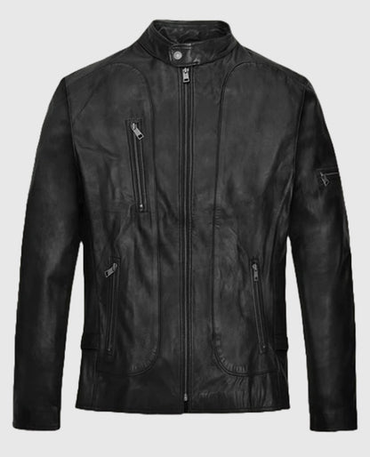 Justin Timberlake Guys Choice Awards Leather Black Jacket