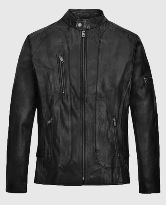 Justin Timberlake Guys Choice Awards Leather Black Jacket