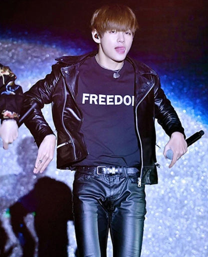 Kim Taehyung Leather Jacket