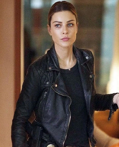 Lauren German Lucifer Biker Leather Jacket