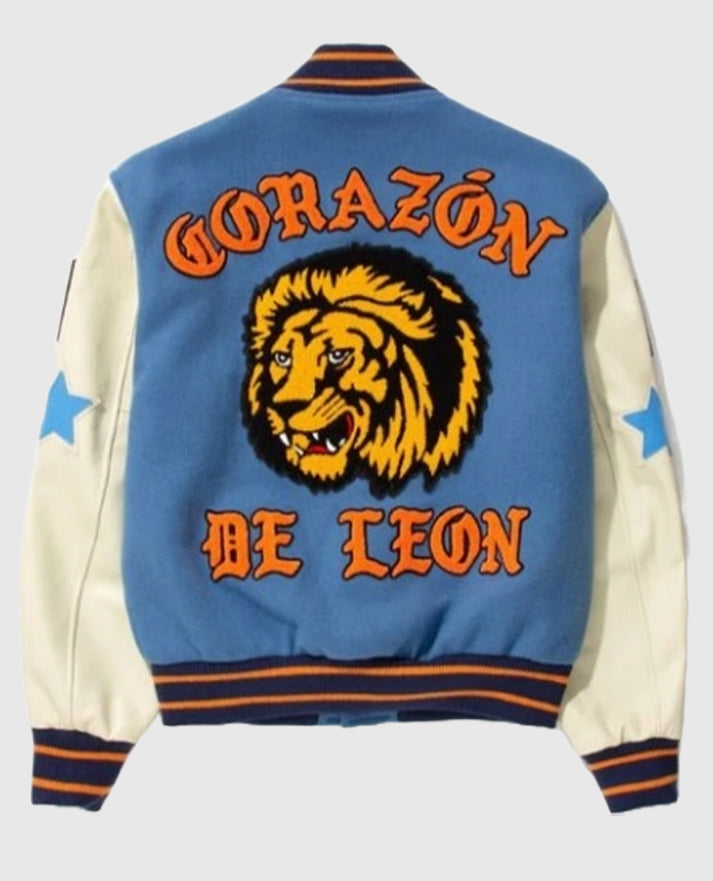 Lebron James NAB 22 Blue Varsity Jacket