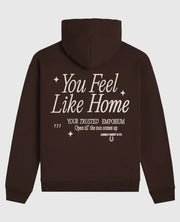 Lonely Ghost Brown Hoodie