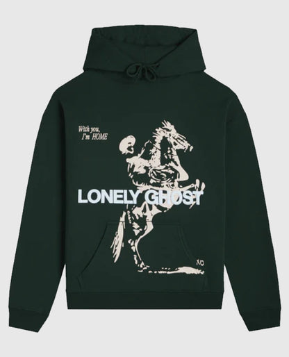 Unisex Lonely Ghost You Feel Like Home Hoodie