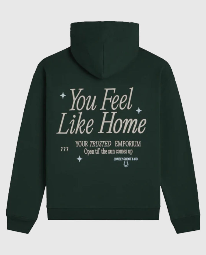 Unisex Lonely Ghost You Feel Like Home Hoodie
