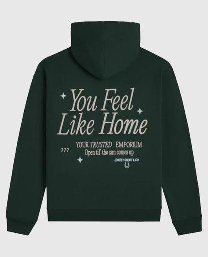Unisex Lonely Ghost You Feel Like Home Hoodie